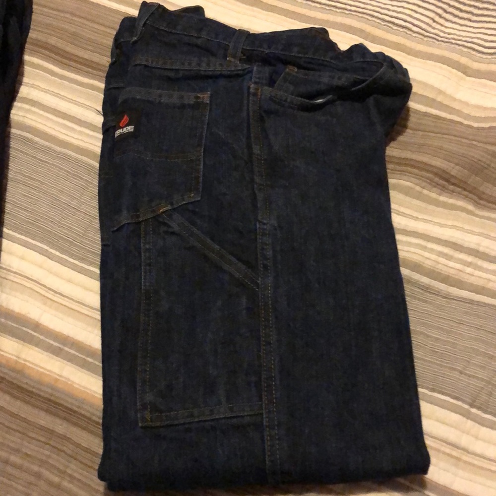 Fire safe jeans